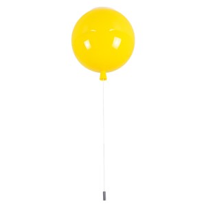 glo-00651-00651_4 GLOBOSTAR® BALLOON 00651 ΠΑΙΔΙΚΟ ΦΩΤΙΣΤΙΚΟ ΟΡΟΦΗΣ ΜΕ ΝΤΟΥΙ 1 X E27 AC 220-240V IP20 - ΚΙΤΡ