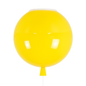 glo-00651-00651_6 GLOBOSTAR® BALLOON 00651 ΠΑΙΔΙΚΟ ΦΩΤΙΣΤΙΚΟ ΟΡΟΦΗΣ ΜΕ ΝΤΟΥΙ 1 X E27 AC 220-240V IP20 - ΚΙΤΡ
