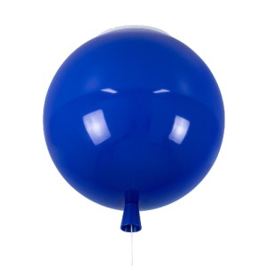 glo-00654-00654_0 GLOBOSTAR® BALLOON 00654 ΠΑΙΔΙΚΟ ΦΩΤΙΣΤΙΚΟ ΟΡΟΦΗΣ ΜΠΑΛΑ ΜΟΝΟΦΩΤΟ 1 X E27 IP20 ΜΠΛΕ ΠΛΑΣΤΙΚ