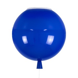 glo-00654-00654_6 GLOBOSTAR® BALLOON 00654 ΠΑΙΔΙΚΟ ΦΩΤΙΣΤΙΚΟ ΟΡΟΦΗΣ ΜΠΑΛΑ ΜΟΝΟΦΩΤΟ 1 X E27 IP20 ΜΠΛΕ ΠΛΑΣΤΙΚ