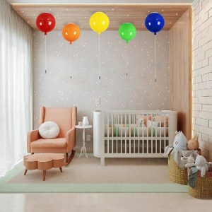 glo-00654-3e7583_post_50 GLOBOSTAR® BALLOON 00654 ΠΑΙΔΙΚΟ ΦΩΤΙΣΤΙΚΟ ΟΡΟΦΗΣ ΜΠΑΛΑ ΜΟΝΟΦΩΤΟ 1 X E27 IP20 ΜΠΛΕ ΠΛΑΣΤΙΚ