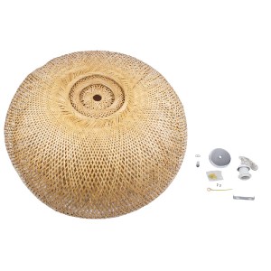 glo-00673-00673_8 GLOBOSTAR® SAN TROPEZ 00673 BOHO ΚΡΕΜΑΣΤΟ ΦΩΤΙΣΤΙΚΟ ΟΡΟΦΗΣ ΜΕ ΝΤΟΥΙ 1 X E27 AC 220-240V IP