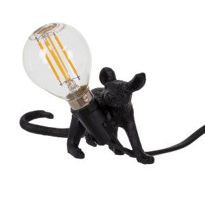 glo-00675-cf48c0_00675_0 GLOBOSTAR® MOUSE 00675 VINTAGE ΕΠΙΤΡΑΠΕΖΙΟ ΦΩΤΙΣΤΙΚΟ ΠΟΡΤΑΤΙΦ ΛΑΜΠΑΤΕΡ ΜΟΝΟΦΩΤΟ ΜΕ ΝΤΟΥΙ 1