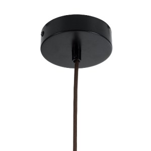 glo-00695-00695_5 GLOBOSTAR® BEADS 00695 VINTAGE ΚΡΕΜΑΣΤΟ ΦΩΤΙΣΤΙΚΟ ΑΝΑΡΤΗΣΗ ΜΟΝΟΦΩΤΟ 1 X E27 IP20 ΚΑΦΕ ΞΥΛΟ