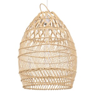 glo-00710-00710_0 GLOBOSTAR® TAHITI 00710 BOHO ΚΡΕΜΑΣΤΟ ΦΩΤΙΣΤΙΚΟ ΠΛΕΓΜΑ ΜΟΝΟΦΩΤΟ 1 X E27 IP20 ΜΠΕΖ ΞΥΛΟ - Μ