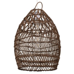 glo-00711-11e73e_00711_0 GLOBOSTAR® TAHITI 00711 BOHO ΚΡΕΜΑΣΤΟ ΦΩΤΙΣΤΙΚΟ ΠΛΕΓΜΑ ΜΟΝΟΦΩΤΟ 1 X E27 IP20 ΚΑΦΕ ΞΥΛΟ - Μ