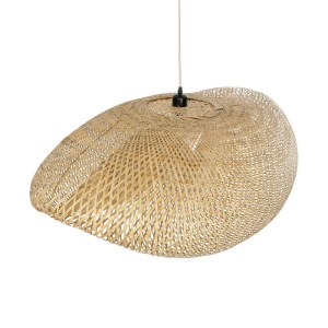 glo-00721-00721_6 GLOBOSTAR® MEXICO 00721 BOHO ΚΡΕΜΑΣΤΟ ΦΩΤΙΣΤΙΚΟ ΑΝΑΡΤΗΣΗ ΜΟΝΟΦΩΤΟ 1 X E27 IP20 ΜΠΕΖ ΞΥΛΟ - Μ100 X Π80 X Y35CM