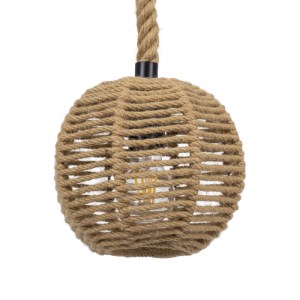 glo-00730-00730_0 GLOBOSTAR® MANDALA 00730 BOHO ΚΡΕΜΑΣΤΟ ΦΩΤΙΣΤΙΚΟ ΜΠΑΛΑ ΜΟΝΟΦΩΤΟ 1 X E27 IP20 ΜΠΕΖ ΣΧΟΙΝΙ -