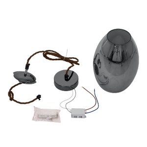 glo-00755-00755_8 GLOBOSTAR® ΑΧΤΟΝ 00755 ΜΟΝΤΕΡΝΟ ΚΡΕΜΑΣΤΟ ΦΩΤΙΣΤΙΚΟ ΑΝΑΡΤΗΣΗ LED 7W 500 LM 180° AC 100-240V