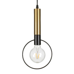 glo-00772-00772_0 GLOBOSTAR® OLVERO 00772 ΜΟΝΤΕΡΝΟ ΚΡΕΜΑΣΤΟ ΦΩΤΙΣΤΙΚΟ ΑΝΑΡΤΗΣΗ ΜΟΝΟΦΩΤΟ 1 X E27 IP20 ΜΑΥΡΟ &