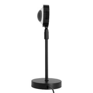 glo-00816-00816_3 GLOBOSTAR® 00816 ΜΟΝΤΕΡΝΟ MINIMAL ΕΠΙΤΡΑΠΕΖΙΟ ΦΩΤΙΣΤΙΚΟ ΜΕΤΑΛΛΙΚΟ ΜΟΝΟΦΩΤΟ LED 12W DC 5V Μ