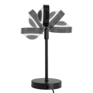 glo-00816-00816_5 GLOBOSTAR® 00816 ΜΟΝΤΕΡΝΟ MINIMAL ΕΠΙΤΡΑΠΕΖΙΟ ΦΩΤΙΣΤΙΚΟ ΜΕΤΑΛΛΙΚΟ ΜΟΝΟΦΩΤΟ LED 12W DC 5V Μ