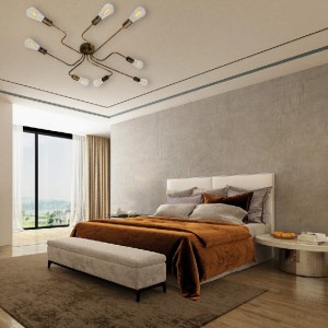 glo-00841-post_117 GLOBOSTAR® LIBERTA 00841 ΜΟΝΤΕΡΝΟ ΦΩΤΙΣΤΙΚΟ ΟΡΟΦΗΣ ΠΛΕΓΜΑ ΠΟΛΥΦΩΤΟ 8 X E27 IP20 ΜΠΡΟΥΤΖΙΝΟ