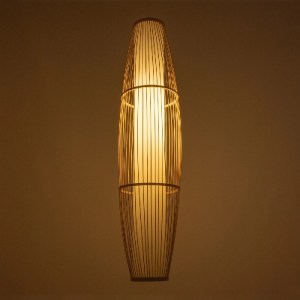 glo-00892-00892_2 GLOBOSTAR® HIBISCUS 00892 BOHO ΚΡΕΜΑΣΤΟ ΦΩΤΙΣΤΙΚΟ ΟΡΟΦΗΣ ΜΕ ΝΤΟΥΙ 1 X E27 AC 220-240V IP20 - ΜΠΕΖ - Μ30 X Π30 X Υ120CM
