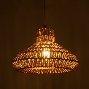 glo-00910-00910_02 GLOBOSTAR® JENSON 00910 BOHO ΚΡΕΜΑΣΤΟ ΦΩΤΙΣΤΙΚΟ ΠΛΕΓΜΑ ΜΟΝΟΦΩΤΟ 1 X E27 IP20 ΜΠΕΖ ΣΧΟΙΝΙ -