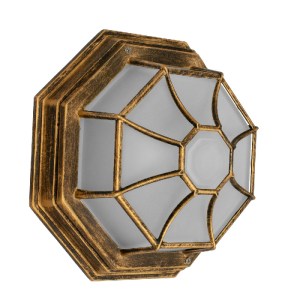 glo-00913-00913_0 GLOBOSTAR® RUBY 00913 VINTAGE ΦΩΤΙΣΤΙΚΟ ΠΛΑΦΟΝΙΕΡΑ ΟΡΟΦΗΣ ΜΟΝΟΦΩΤΟ 1 X E27 IP20 ΧΑΛΚΙΝΟ ΜΕ