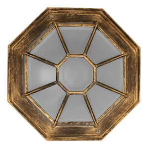 glo-00913-00913_4 GLOBOSTAR® RUBY 00913 VINTAGE ΦΩΤΙΣΤΙΚΟ ΠΛΑΦΟΝΙΕΡΑ ΟΡΟΦΗΣ ΜΟΝΟΦΩΤΟ 1 X E27 IP20 ΧΑΛΚΙΝΟ ΜΕ