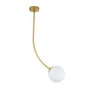 glo-00921-00921_0 GLOBOSTAR® DRIZZLE 00921 ΜΟΝΤΕΡΝΟ ΦΩΤΙΣΤΙΚΟ ΟΡΟΦΗΣ ΜΠΑΛΑ ΜΟΝΟΦΩΤΟ 1 X E27 IP20 ΧΡΥΣΟ ΜΕΤΑΛ