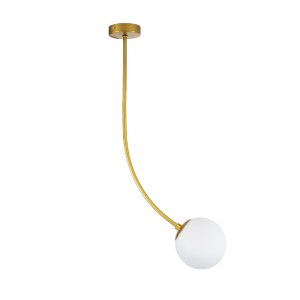 glo-00921-00921_4 GLOBOSTAR® DRIZZLE 00921 ΜΟΝΤΕΡΝΟ ΦΩΤΙΣΤΙΚΟ ΟΡΟΦΗΣ ΜΠΑΛΑ ΜΟΝΟΦΩΤΟ 1 X E27 IP20 ΧΡΥΣΟ ΜΕΤΑΛ