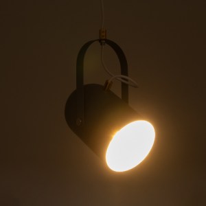 glo-00925-00925_3 GLOBOSTAR® HAZEL 00925 ΜΟΝΤΕΡΝΟ ΚΡΕΜΑΣΤΟ ΦΩΤΙΣΤΙΚΟ ΑΝΑΡΤΗΣΗ ΜΟΝΟΦΩΤΟ 1 X E27 IP20 ΓΚΡΙ, ΛΕ