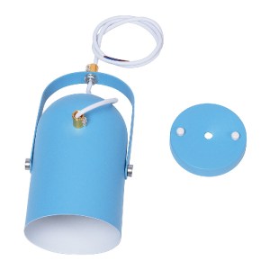 glo-00927-00927_10 GLOBOSTAR® HAZEL 00927 ΜΟΝΤΕΡΝΟ ΚΡΕΜΑΣΤΟ ΦΩΤΙΣΤΙΚΟ ΑΝΑΡΤΗΣΗ ΜΟΝΟΦΩΤΟ 1 X E27 IP20 ΜΠΛΕ, ΑΣ