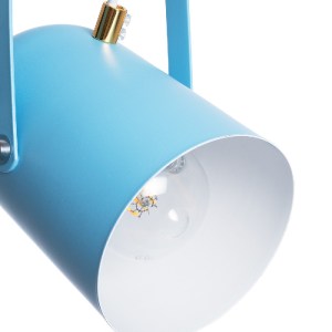 glo-00927-00927_8 GLOBOSTAR® HAZEL 00927 ΜΟΝΤΕΡΝΟ ΚΡΕΜΑΣΤΟ ΦΩΤΙΣΤΙΚΟ ΑΝΑΡΤΗΣΗ ΜΟΝΟΦΩΤΟ 1 X E27 IP20 ΜΠΛΕ, ΑΣ