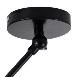 glo-00938-00938_9 GLOBOSTAR® LOTUS 00938 ΜΟΝΤΕΡΝΟ ΦΩΤΙΣΤΙΚΟ ΟΡΟΦΗΣ ΚΑΜΠΑΝΑ ΜΟΝΟΦΩΤΟ 1 X E27 IP20 ΚΟΚΚΙΝΟ, ΜΑ