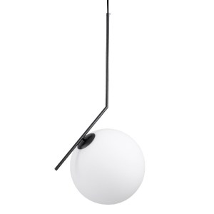 glo-00957-d9f8e2_00957_0 GLOBOSTAR® MONROE 00957 ΜΟΝΤΕΡΝΟ ΚΡΕΜΑΣΤΟ ΦΩΤΙΣΤΙΚΟ ΜΠΑΛΑ ΜΟΝΟΦΩΤΟ 1 X E27 IP20 ΜΑΥΡΟ ΜΕΤΑ