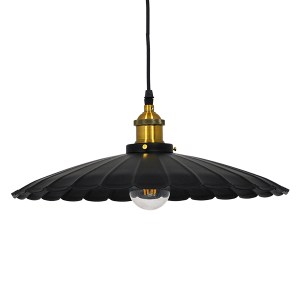 glo-00982-00982_0 GLOBOSTAR® MARGI 00982 VINTAGE ΚΡΕΜΑΣΤΟ ΦΩΤΙΣΤΙΚΟ ΚΑΜΠΑΝΑ ΜΟΝΟΦΩΤΟ 1 X E27 IP20 ΜΑΥΡΟ & ΧΡ