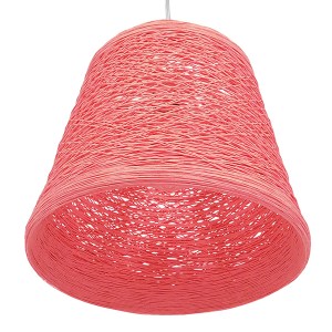 glo-00996-00996_5 GLOBOSTAR® PLAYROOM 00996 VINTAGE ΚΡΕΜΑΣΤΟ ΦΩΤΙΣΤΙΚΟ ΚΑΜΠΑΝΑ ΜΟΝΟΦΩΤΟ 1 X E27 IP20 ΡΟΖ RAT