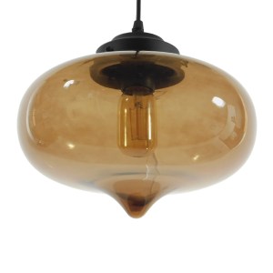 glo-01029-4d74c6_10001029_0 GLOBOSTAR® QUINN 01029 VINTAGE ΚΡΕΜΑΣΤΟ ΦΩΤΙΣΤΙΚΟ ΑΝΑΡΤΗΣΗ ΜΟΝΟΦΩΤΟ 1 X E27 IP20 ΜΕΛΙ ΓΥΑΛ