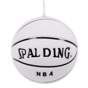 glo-01031-01031_5 GLOBOSTAR® SPALDING NBA 01031 ΠΑΙΔΙΚΟ ΚΡΕΜΑΣΤΟ ΦΩΤΙΣΤΙΚΟ ΜΠΑΛΑ ΜΟΝΟΦΩΤΟ 1 X E27 IP20 ΛΕΥΚΟ