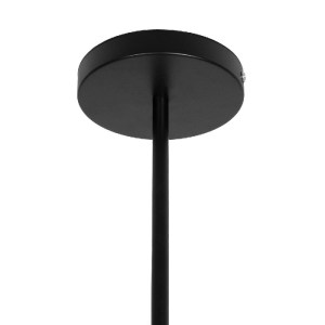 glo-01036-01036_10 GLOBOSTAR® CONFOR 01036 ΜΟΝΤΕΡΝΟ ΦΩΤΙΣΤΙΚΟ ΟΡΟΦΗΣ ΜΕ ΝΤΟΥΙ 6 X E27 AC 220-240V IP20 - ΜΑΥΡΟ - Μ26 X Π26 X Υ4CM