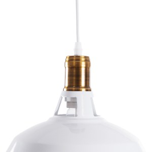 glo-01072-01072_8 GLOBOSTAR® ANER 01072 VINTAGE ΚΡΕΜΑΣΤΟ ΦΩΤΙΣΤΙΚΟ ΚΑΜΠΑΝΑ ΜΟΝΟΦΩΤΟ 1 X E27 IP20 ΛΕΥΚΟ & ΧΡΥ