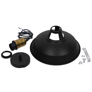 glo-01073-01073_002 GLOBOSTAR® ANER 01073 VINTAGE ΚΡΕΜΑΣΤΟ ΦΩΤΙΣΤΙΚΟ ΟΡΟΦΗΣ ΜΕ ΝΤΟΥΙ 1 X E27 AC 220-240V IP20 