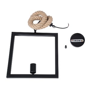 glo-01077-01077_9 GLOBOSTAR® FRAISE 01077 VINTAGE ΚΡΕΜΑΣΤΟ ΦΩΤΙΣΤΙΚΟ ΑΝΑΡΤΗΣΗ ΜΟΝΟΦΩΤΟ 1 X E27 IP20 ΜΑΥΡΟ ΜΕ