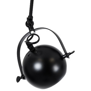 glo-01082-01082_8 GLOBOSTAR® CANNES 01082 ΜΟΝΤΕΡΝΟ ΦΩΤΙΣΤΙΚΟ ΟΡΟΦΗΣ ΡΑΓΑ ΠΟΛΥΦΩΤΟ 4 X E27 IP20 ΜΑΥΡΟ ΜΕΤΑΛΛΟ