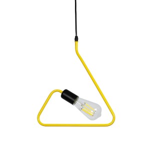 glo-01097-1-01097-1_01 GLOBOSTAR® LIBBY 01097-1 ΠΑΙΔΙΚΟ ΚΡΕΜΑΣΤΟ ΦΩΤΙΣΤΙΚΟ ΟΡΟΦΗΣ ΜΕ ΝΤΟΥΙ 1 X E27 AC 220-240V IP20 - ΚΙΤΡΙΝΟ - Μ30 X Π4 X Υ32CM