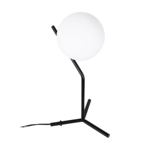 glo-01100-01100_0 GLOBOSTAR® ELFIS 01100 ΜΟΝΤΕΡΝΟ ΕΠΙΤΡΑΠΕΖΙΟ ΦΩΤΙΣΤΙΚΟ ΠΟΡΤΑΤΙΦ ΜΟΝΟΦΩΤΟ 1 X E27 ΛΕΥΚΗ ΓΥΑΛ