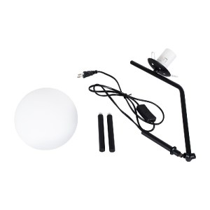 glo-01100-01100_8 GLOBOSTAR® ELFIS 01100 ΜΟΝΤΕΡΝΟ ΕΠΙΤΡΑΠΕΖΙΟ ΦΩΤΙΣΤΙΚΟ ΠΟΡΤΑΤΙΦ ΜΟΝΟΦΩΤΟ 1 X E27 ΛΕΥΚΗ ΓΥΑΛ