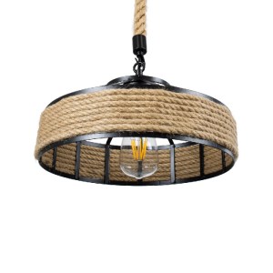 glo-01146-01146_5 GLOBOSTAR® SAHARA 01146 VINTAGE ΚΡΕΜΑΣΤΟ ΦΩΤΙΣΤΙΚΟ ΚΑΜΠΑΝΑ ΜΟΝΟΦΩΤΟ 1 X E27 IP20 ΜΑΥΡΟ ΜΕΤ