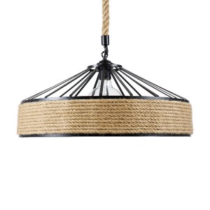 glo-01147-01147_4 GLOBOSTAR® POLI 01147 VINTAGE ΚΡΕΜΑΣΤΟ ΦΩΤΙΣΤΙΚΟ ΚΑΜΠΑΝΑ ΜΟΝΟΦΩΤΟ 1 X E27 IP20 ΜΑΥΡΟ ΜΕΤΑΛ