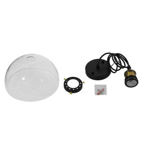 glo-01171-01171_7 GLOBOSTAR® WICKHAM 01171 VINTAGE ΚΡΕΜΑΣΤΟ ΦΩΤΙΣΤΙΚΟ ΚΑΜΠΑΝΑ ΜΟΝΟΦΩΤΟ 1 X E27 IP20 ΔΙΑΦΑΝΟ 
