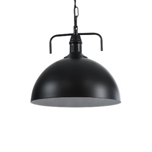 glo-01175-01175_2 GLOBOSTAR® LARKIN 01175 VINTAGE ΚΡΕΜΑΣΤΟ ΦΩΤΙΣΤΙΚΟ ΚΑΜΠΑΝΑ ΜΟΝΟΦΩΤΟ 1 X E27 IP20 ΜΑΥΡΟ ΜΕΤ