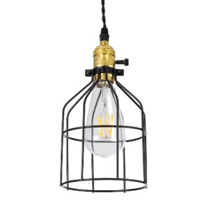 glo-01179-01179_0 GLOBOSTAR® GALOT 01179 VINTAGE ΚΡΕΜΑΣΤΟ ΦΩΤΙΣΤΙΚΟ ΠΛΕΓΜΑ ΜΟΝΟΦΩΤΟ 1 X E27 IP20 ΜΑΥΡΟ & ΧΡΥ