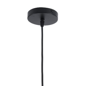 glo-01197-01197_10 GLOBOSTAR® REA 01197 ΜΟΝΤΕΡΝΟ ΚΡΕΜΑΣΤΟ ΦΩΤΙΣΤΙΚΟ ΠΛΕΓΜΑ ΜΟΝΟΦΩΤΟ 1 X E27 IP20 ΜΑΥΡΟ ΜΕΤΑΛΛ