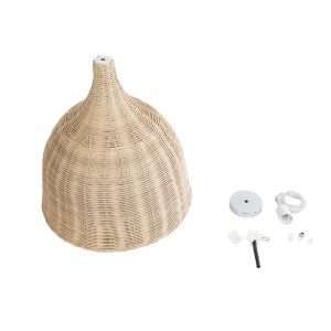 glo-01203-01203_11 GLOBOSTAR® BAHAMAS 01203 BOHO ΚΡΕΜΑΣΤΟ ΦΩΤΙΣΤΙΚΟ ΚΑΜΠΑΝΑ ΜΟΝΟΦΩΤΟ 1 X E27 IP20 ΜΠΕΖ ΞΥΛΟ -