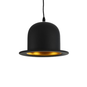 glo-01214-01214_2 GLOBOSTAR® CHARLO 01214 VINTAGE ΚΡΕΜΑΣΤΟ ΦΩΤΙΣΤΙΚΟ ΚΑΜΠΑΝΑ ΜΟΝΟΦΩΤΟ 1 X E27 IP20 ΜΑΥΡΟ & Χ