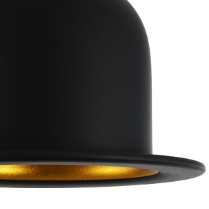 glo-01214-01214_9 GLOBOSTAR® CHARLO 01214 VINTAGE ΚΡΕΜΑΣΤΟ ΦΩΤΙΣΤΙΚΟ ΚΑΜΠΑΝΑ ΜΟΝΟΦΩΤΟ 1 X E27 IP20 ΜΑΥΡΟ & Χ