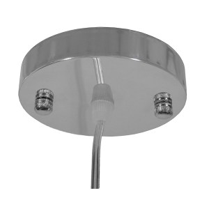 glo-01222-01222roz GLOBOSTAR® CRESCENT 01222 VINTAGE ΚΡΕΜΑΣΤΟ ΦΩΤΙΣΤΙΚΟ ΦΙΓΟΥΡΑ ΜΟΝΟΦΩΤΟ 1 X E27 IP20 ΜΠΕΖ ΣΧ